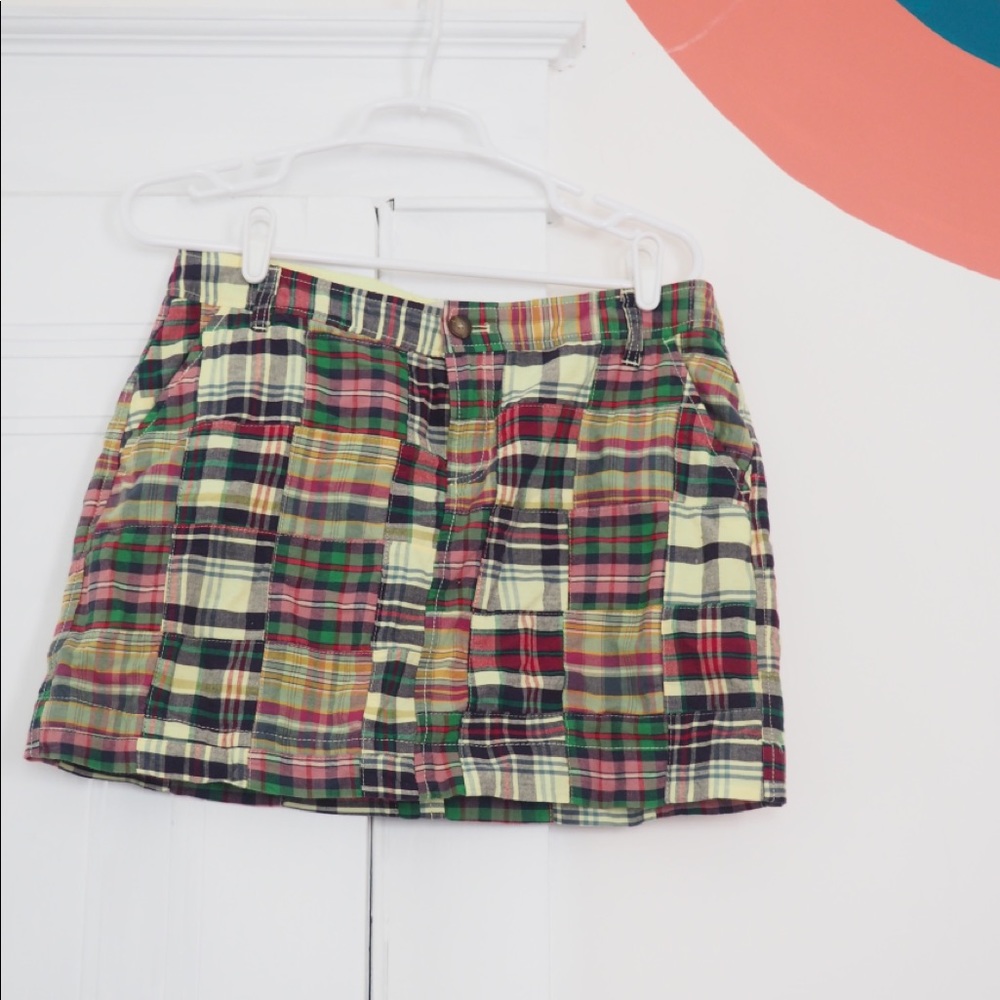 Madras Skirt from Old Navy